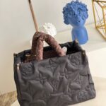 Onthego Limited Puffer Monogram Pillow Gm 2waytote