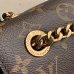 Brown Monogram Chain  Bag