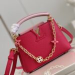 Pink mini top Handel bag