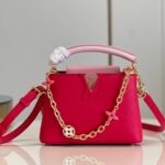 Pink mini top Handel bag