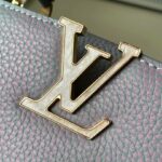 CAPUCINES LEATHER HANDBAG