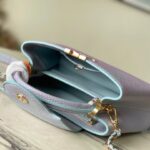 CAPUCINES LEATHER HANDBAG