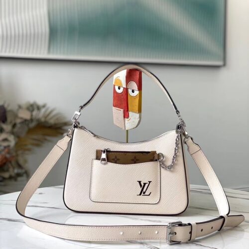 Women shoulder bag Quartz White