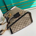 Black Medium Supreme Padlock Tote