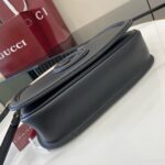 Black small Leather Blonde Bag
