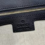 Black small Leather Blonde Bag